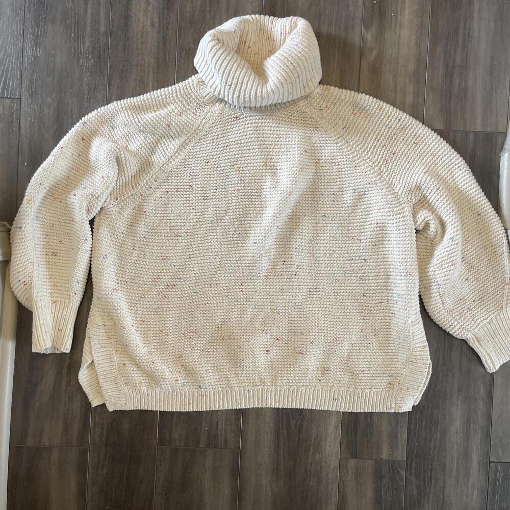 Lou & Grey Womens Sweater Long  Sleeve turtleneck Size Medium
